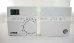 Syntech Syn 176 Kablosuz oda termostatı dijital ( KK01.110 ) Syntech kablosuz oda termostatı .