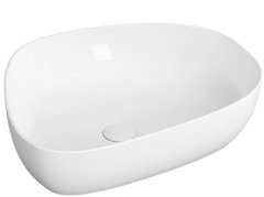 Vitra 5991B403-0016 Outline Asimetrik Lavabo, 56 Cm Beyaz