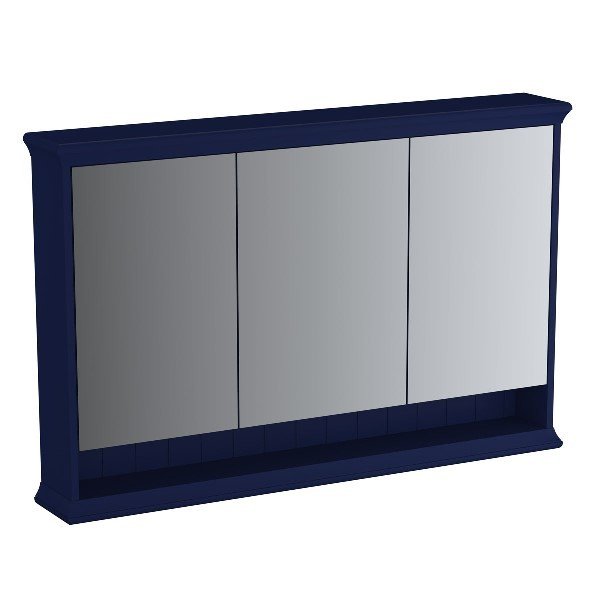 Vitra Valarte Neo 65795 Dolaplı Ayna 120 cm, Çelik Mavisi