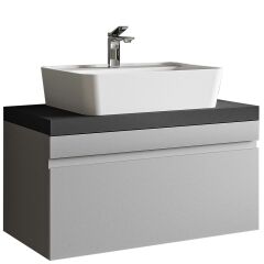 Lineart Style 80cm Lavabo Dolabı + Ledli Ayna