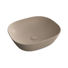 Vitra 7810b474-0016 Plural Kare Alçak Çanak Lavabo 45 Cm Mat Kil Beji