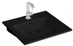 Vitra 7537B083-0001 Metropole Etajerli Lavabo 60 Cm M.Siyah