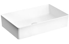 Vitra Nuo Tezgah Üstü Lavabo, 60 cm, Parlak Beyaz 7434B003-0016