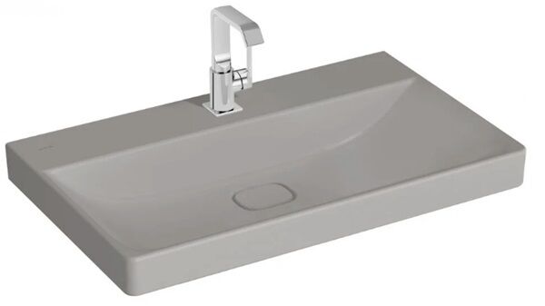 Vitra 7527B076-0041 Metropole Asma Lavabo 80 cm M.Taş Gri