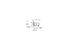 Vitra A45214 Origin Ara Musluk Krom