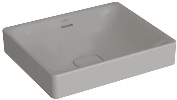 Vitra 7534B076-0673 Metropole Dikdörtgen Çanak Lavabo 50 cm M.Taş Gri