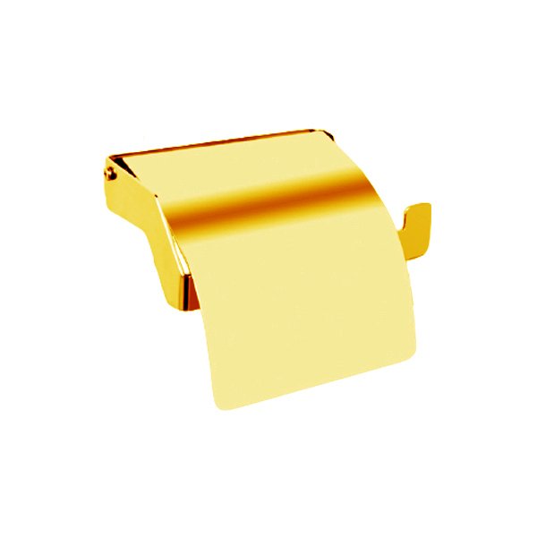 Dekor Banyo SS304 Gold Kapaklı Tuvalet Kağıtlığı Altın