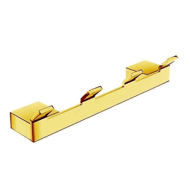 Dekor Banyo SS304 Gold Dörtlü Askı Altın