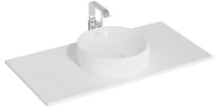 Vitra 7544B003-1826 Metropole  Seramik Tezgah 100 Cm,Beyaz