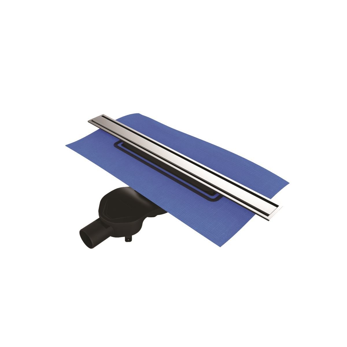 Vitra 59980480000 Eco Flow 60cm Duş Kanalı Mat Yandan Çıkışlı