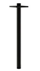 Vitra A4575239 Suit Duş Dirseği Parlak Siyah (Tavandan Uzun)
