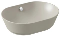 VitrA GeoTezgah Üstü Çanak Lavabo 55 cm Mat Bej 7427B020-0012