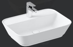 VitrA GeoTezgah Çanak Lavabo 60 cm Mat Beyaz 7426B001-0001