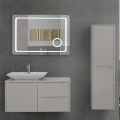Lineart Carmen 101 cm Banyo Dolabı + Ledli Ayna