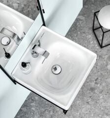 Vitra Equal Lavabo Ünitesi 40 Cm, Havluluklu Beyaz