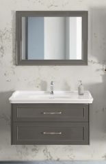 Lineart Frame 80 cm Banyo Dolabı + Ayna
