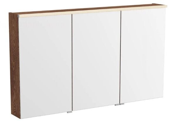 Vitra 67167 Metropole Edge Dolaplı Ayna 120 cm Ceviz.