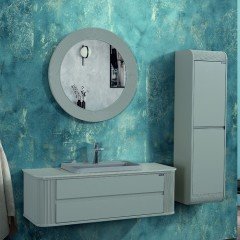 Lineart Maison 120 cm Banyo Dolabı + Ayna
