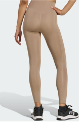 Adidas Optime Essentials 7/8 Dikişsiz Tayt Tebeşir Kahverengi JY4812