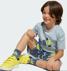 adidas Kid's X Smileyworld Summerset Çocuk T-Shirt -Şort Takımı jj3066