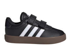 adidas VL Court 3.0 Bebek Siyah Spor Ayakkabı ID9156