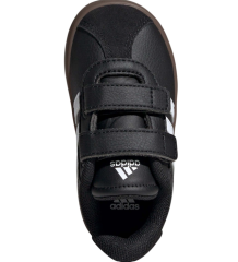 adidas VL Court 3.0 Bebek Siyah Spor Ayakkabı ID9156