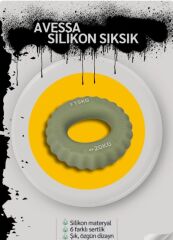 Avessa Silikon El Sıksık Rehabilitasyon ve Spor İçin İdeal – Silikon El Egzersiz Halkası