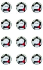 TRYON FT180 KIRMIZI BEYAZ FUTBOL TOPU 12 Lİ ( KOLİ )