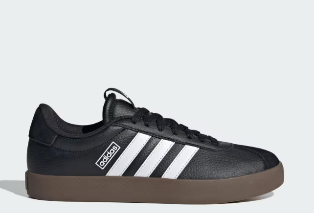 Adidas VL Court 3.0 Siyah Beyaz Kadın Spor Ayakkab ID8796