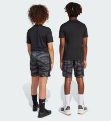 adidas Train Essentials Kamuflaj Çocuk Baskılı Şort