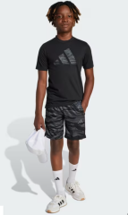 adidas Train Essentials Kamuflaj Çocuk Baskılı Şort