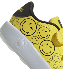 adidas Performance Shoes  Advantage Smiley CF - Byellow/Cblack/ Çocuk Spor Ayakkabı IH6252