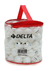Delta 100'lü Çantalı Masa Tenisi Topu Beyaz BPT 685