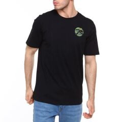 Raru Erkek %100 Pamuk T-Shirt GERA SİYAH  RCTB101-005