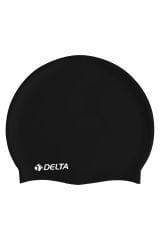 Delta Silikon Bone Deluxe Yüzücü Havuz ve Deniz Bonesi-Siyah