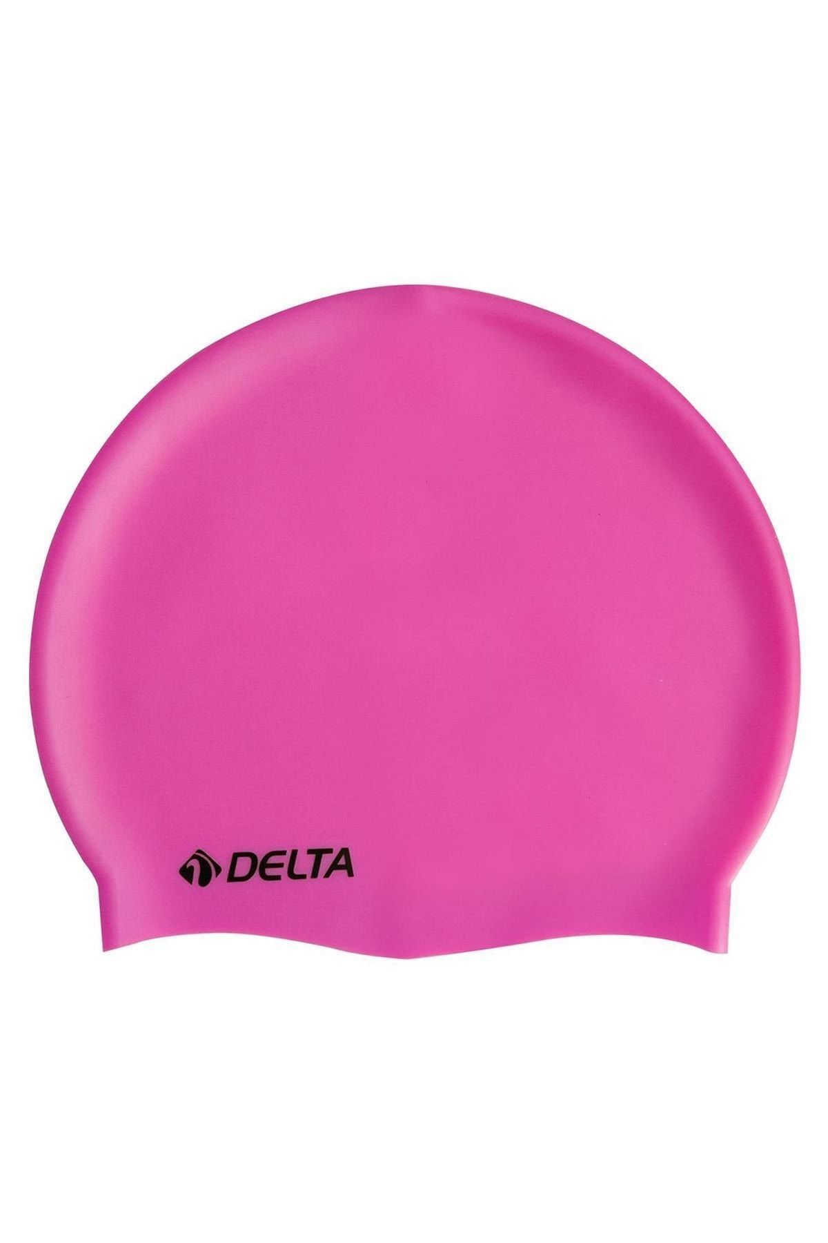 Delta Silikon Bone Deluxe Yüzücü Havuz ve Deniz Bonesi-Fuşya