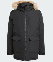 adidas Paveric Fur Par Black Erkek Parka IX8888