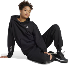 adidas W BLUV Q3 FT HD Siyah Kadın Sweat-Shirt IJ8774