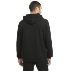 Puma Ess Big Logo Hoodie Erkek Siyah Günlük Stil Sweatshirt 586688-01