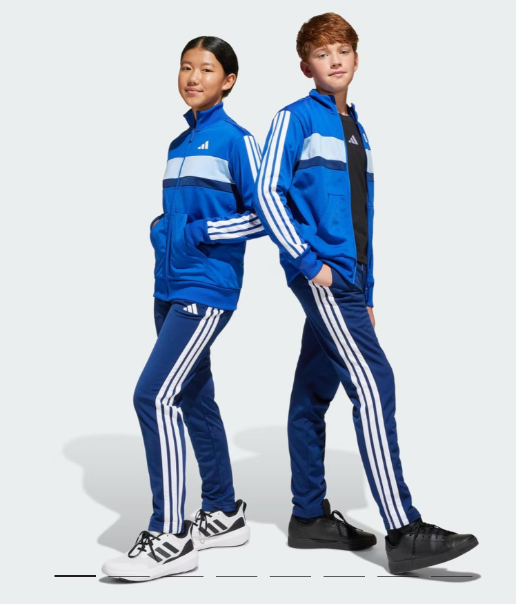 adidas Seasonal Essentials Tiberio 3-Stripes Tricot Çocuk Eşofman Takımı JC7518