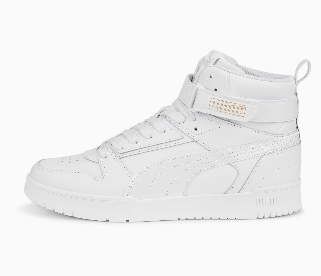 Puma Rebound Game Erkek Beyaz Spor ayakkabı 385839-02