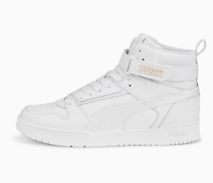 Puma Rebound Game Erkek Beyaz Spor ayakkabı 385839-02