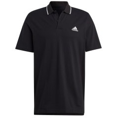 adidas Dik Yaka Düz Siyah Erkek T-Shirt M SL PQ PS IC9314