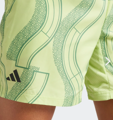 adidas Men's Club Graphic Tennis Short Pulse Lime and Preloved Green Deniz Şortu IL7390