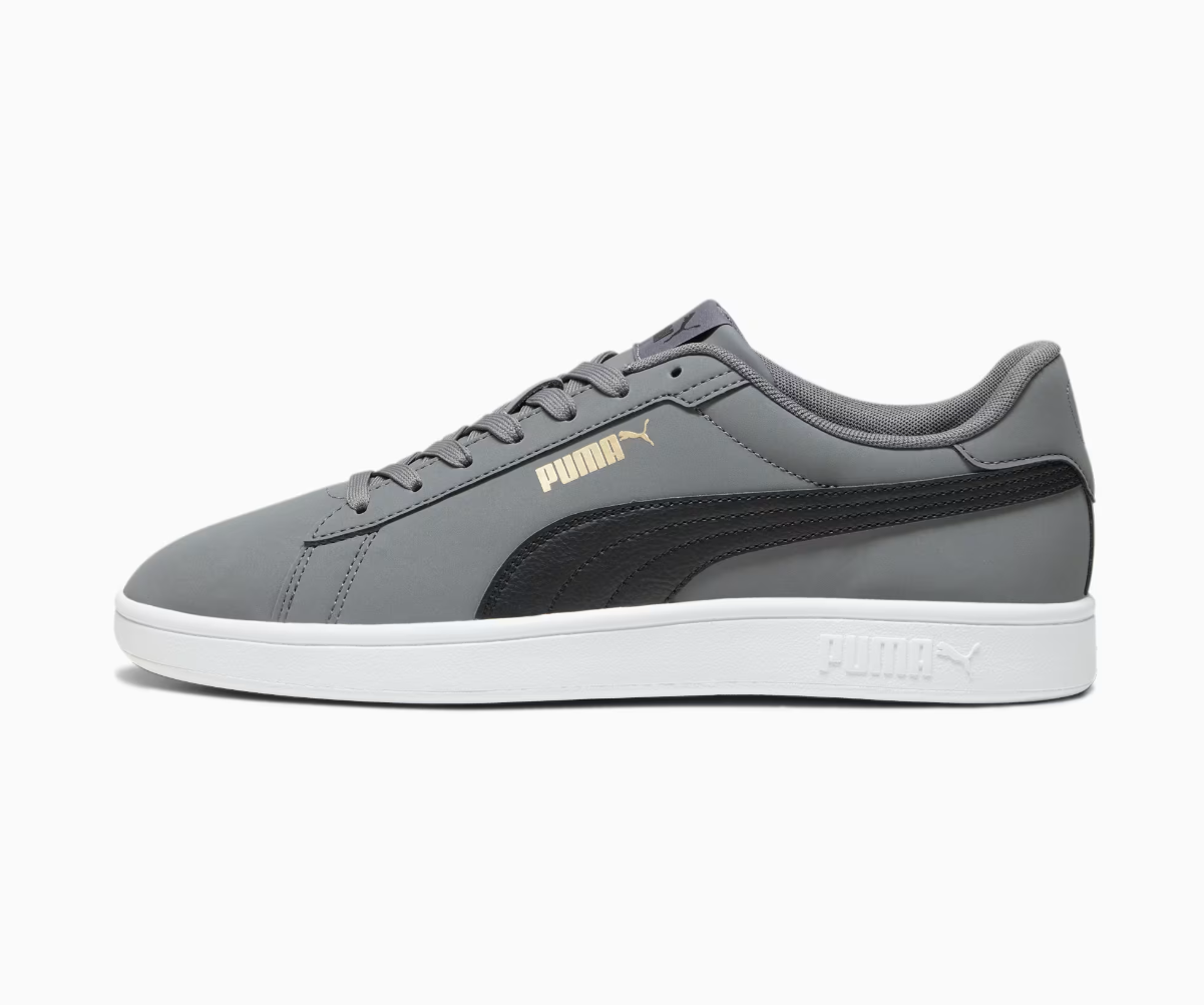 Puma Smash 3.0 Buck Erkek Gri Spor Ayakka 392336-02