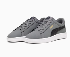 Puma Smash 3.0 Buck Erkek Gri Spor Ayakka 392336-02