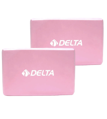 Delta Yoga Blok Yoga Köpüğü Çftli Eva Yoga Bloğu Yoga Block-PEMBE