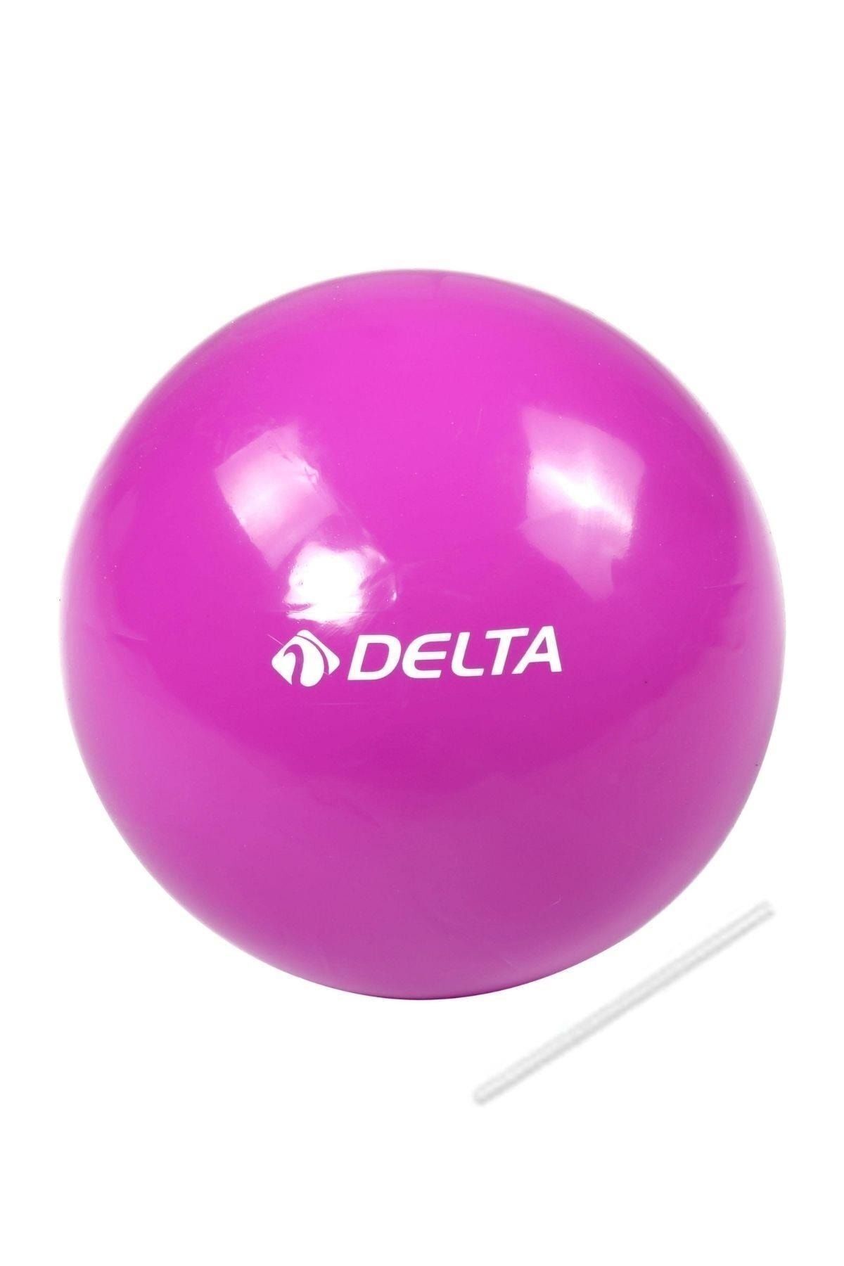 Delta 25 cm Dura-Strong Mini Pilates Topu Denge Egzersiz Topu-MOR