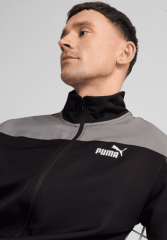 Puma Erkek Dokuma Renk Bloklu Eşofman Takımı Siyah 684856-01