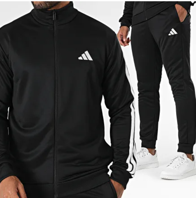 adidas Sportswear Basic 3-Stripes French Terry Track Suit JC5375